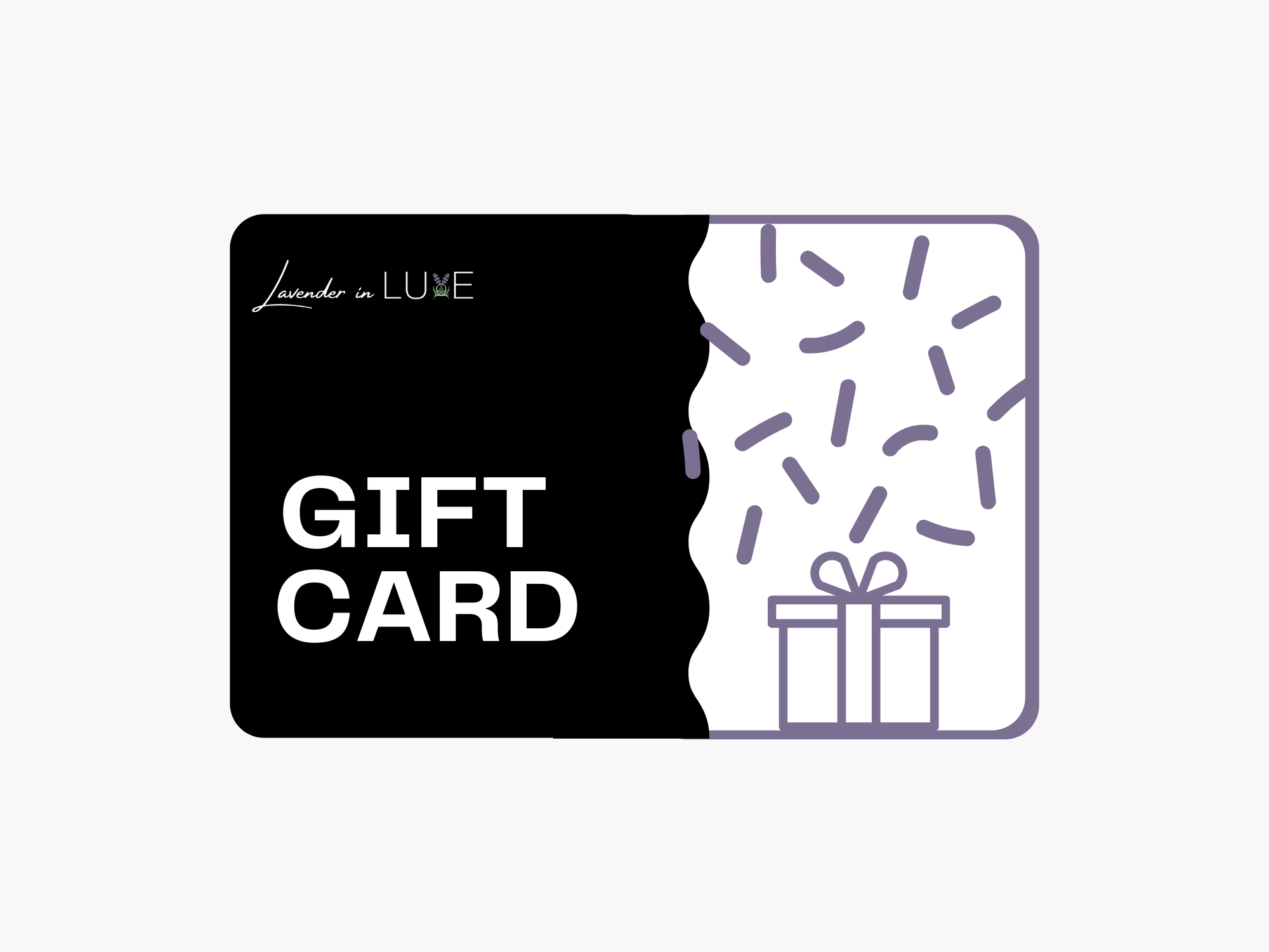 Holiday Gift Card - Lavender In Luxe
