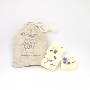 Lavender in Luxe Blood Orange with Botanicals wax melts